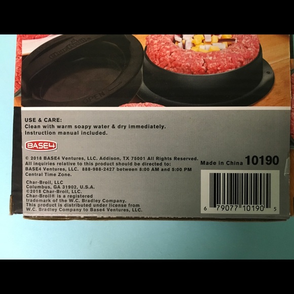 Char-Broil Burger Stuffer - Picture 2 of 4